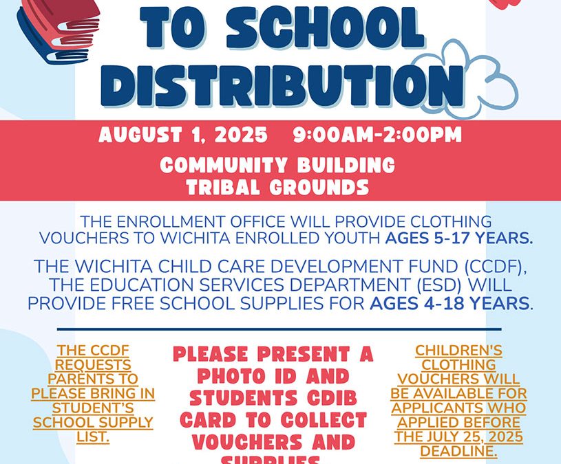 Back to School Distribution – August 1