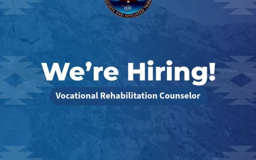 JOB OPENING!! Vocational Rehabilitation Counselor!!